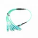 MPO Female to LC, OM3 LSZH Type B, 8 Fibers Elite Breakout Cable