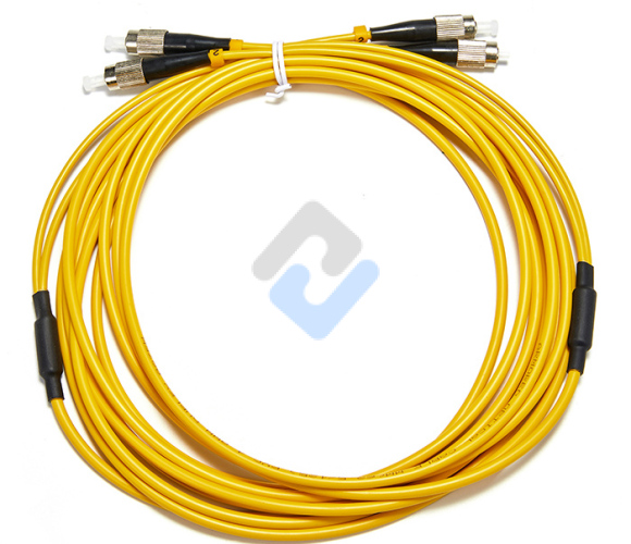 FC to FC APC Duplex OS2 2.0mm PVC Fiber Patch Cable