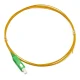 LC APC Simplex OS2 PVC 0.9mm尾纤，1m