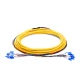 Câble de dérivation intérieur LC / SC / FC / ST / LSH OS2 personnalisé, 4 fibres