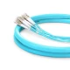 Customized 4 Fibers OM4 Multimode LC/SC/FC/ST/LSH Indoor Tight-Buffered Multi-Fiber Breakout Cable