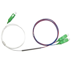 Coupleurs de coupleurs MxN monomode en acier personnalisés du tube FBT, LC / SC / ST / FC