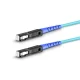 Customized Simplex OM4 Multimode LC/SC/FC/ST/LSH/MU Fiber Optic Patch Cable