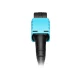 MTP® PRO 8-144 Fibers MTP®-12 OM3 Multimode Elite Trunk Cable, Aqua
