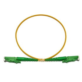 E2000 to E2000 APC Simplex OS2 2.0mm PVC Fiber Patch Cable