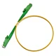 LC至LC APC Simplex OS2 2.0mm PVC光纤跳线，1m