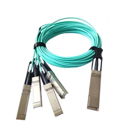 Cable óptico activo de 1 m (3 pies) 40G QSFP + a 4x10G SFP +, compatible con Cisco