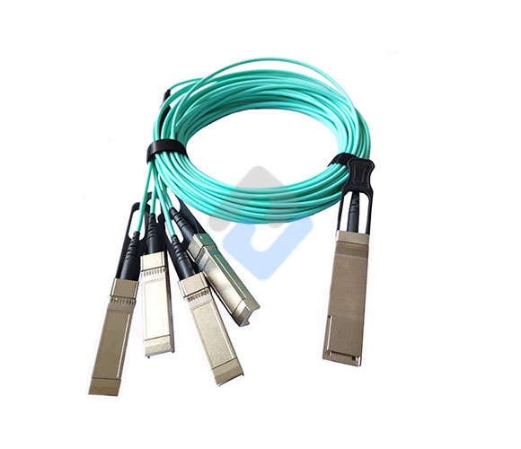 40G QSFP+ to 4x10G SFP+ Active Optical Cable