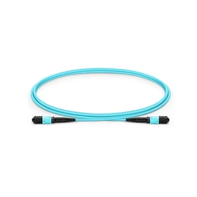 MPO à MPO Femelle, OM3 LSZH Type B, Câble de Tronc Élite 12 Fibres, 1 m