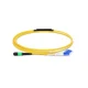 MPO hembra a LC, OS2 LSZH tipo B, cable de ruptura Elite de 8 fibras, 1 m