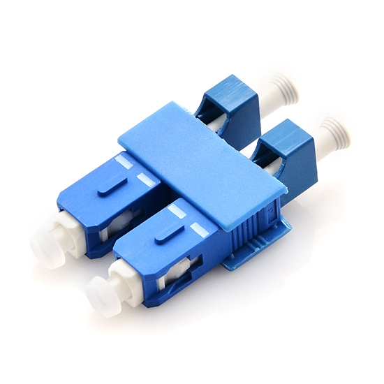 LC/UPC Female to SC/UPC Male Duplex Single Mode Plastic Fiber Optic ...