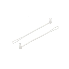 Universal Dust Cap for 2.5mm Ferrule w/Jacket Strap. Fits FC,SC and ST. White Color, 100 pcs/pack