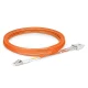 LC a SC UPC Duplex OM2 Cable de conexión de fibra LSZH de 2,0 mm, 1 m