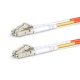 LC to LC UPC Duplex OM1 3.0mm PVC Fiber Patch Cable, 3m
