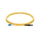 LC至ST UPC Simplex OS2 2.0mm PVC光纤跳线，1m