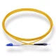 LC to ST UPC Simplex OS2 2.0mm PVC Fiber Patch Cable, 1m