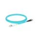 LC à ST UPC Duplex OM3 Câble de raccordement fibre PVC 2,0 mm, 2 m