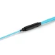 LC to ST UPC Duplex OM3 2.0mm PVC Fiber Patch Cable, 2m