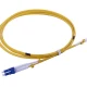 LC à LC UPC Duplex OS2 2.0mm LSZH Câble de raccordement fibre, 1m
