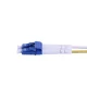 LC à LC UPC Duplex OS2 2.0mm LSZH Câble de raccordement fibre, 1m