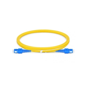 SC to SC UPC Duplex OS2 2.0mm OFNP Fiber Patch Cable, 1m