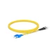 SC to ST UPC Duplex OS2 2.0mm PVC Fiber Patch Cable, 1m