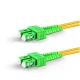SC a SC APC Duplex OS2 Cable de conexión de fibra de PVC de 3,0 mm, 7 m
