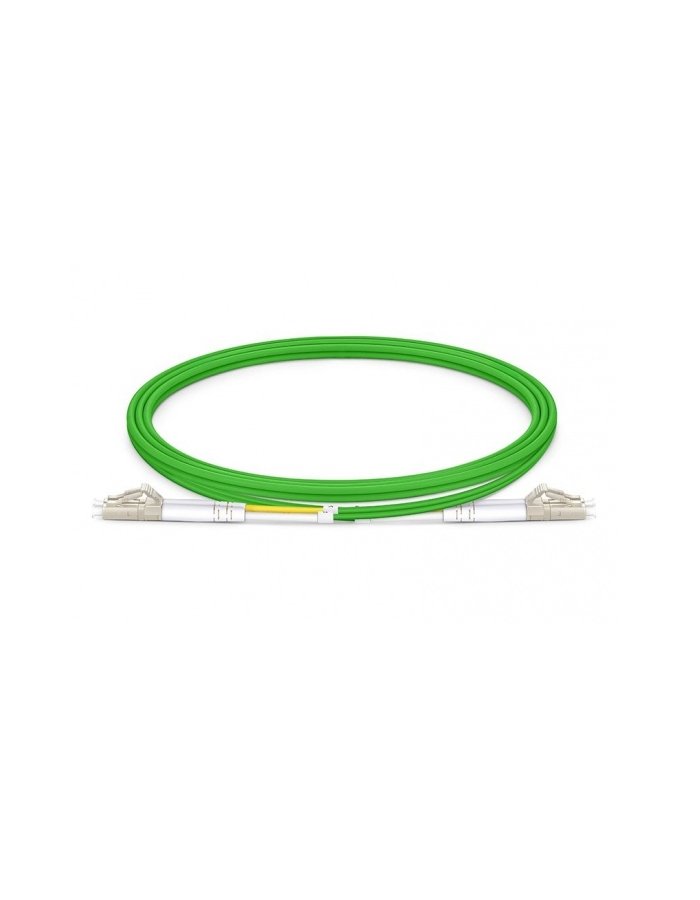 Pvc Lc LC to LC UPC Duplex OM5 2.0mm PVC Fiber Patch Cable, 1m - kamefiber
