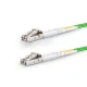 LC至LC UPC双工OM5 2.0mm PVC光纤跳线，1m