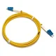 Grade B LC à LC UPC Duplex Typ. Câble BIF PVC IL OS2 0,12 dB, 1 m