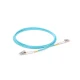 LC to LC UPC Duplex 0.15dB IL OM4 PVC BIF Patch Cable, 1m