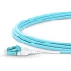 Grade B LC to SC UPC Duplex Typ. 0.12dB IL OS2 PVC BIF Cable, 2m