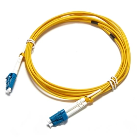 Customized LC/SC/FC/ST/LSH/MU/MTRJ Duplex BIF Patch Cable, OS2