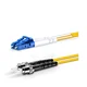 Customized LC/SC/FC/ST/LSH/MU/MTRJ Duplex BIF Patch Cable, OS2