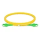 Customized LC/SC/FC/ST/LSH/MU/MTRJ Duplex BIF Patch Cable, OS2
