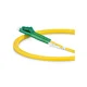 LC至SC APC双工OS2 2.0mm PVC BIF跳线，2m