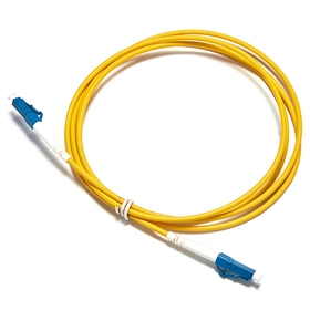 LC to LC UPC Simplex OS2 2.0mm PVC BIF Patch Cable, 2m