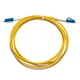 LC to LC UPC Simplex OS2 2.0mm PVC BIF Patch Cable, 2m
