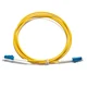 LC to LC UPC Simplex OS2 2.0mm PVC BIF Patch Cable, 2m