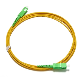 SC to SC APC Simplex OS2 2.0mm PVC BIF Patch Cable, 1m