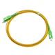 SC to SC APC Simplex OS2 2.0mm PVC BIF Patch Cable, 1m