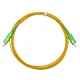 SC to SC APC Simplex OS2 2.0mm PVC BIF Patch Cable, 1m