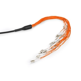 Customized LC/SC/FC/ST OM2 Indoor/Outdoor Cable, 2 Fibers