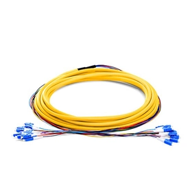 Indoor  OS2 Single Mode LC/SC/FC/ST/LSH  Tight-Buffered Multi-Fiber Breakout Cable