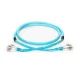 Customized 4 Fibers OM3 Multimode LC/SC/FC/ST/LSH Indoor Tight-Buffered Multi-Fiber Breakout Cable