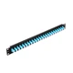 24x LC Duplex, 48 Fibers OM4 Multimode FHU 1U 19'' Fiber Patch Panel