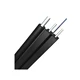 Singlemode 9/125 OS2, KFRP Strength Member, LSZH Self-supporting FTTH Drop Cable GJYXFCH, 1 Fiber
