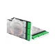 3x LC APC Quad, 12 Fibers OS2 Single Mode FHX Splice Cassette, Pre-loaded Color-coded Pigtail