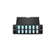 MTP-24 a 12x LC Dúplex, Tipo A, 24 fibras OM4 Multimodo FHD MTP / MPO Cassette