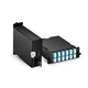MTP-24 a 12x LC Dúplex, Tipo A, 24 fibras OM4 Multimodo FHD MTP / MPO Cassette